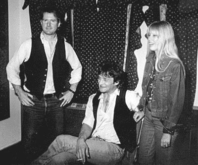 Gene with Roger McGuinn and Carla Olson