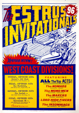 Poster of The 1996 Estrus Invitationals West Coast Division