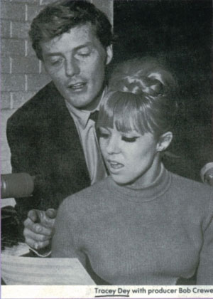 Tracey Dey with Bob Crewe