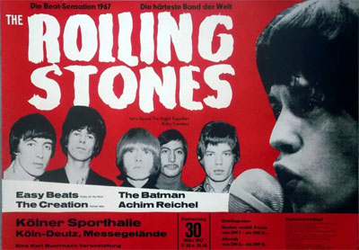 Rolling Stones concert 1967