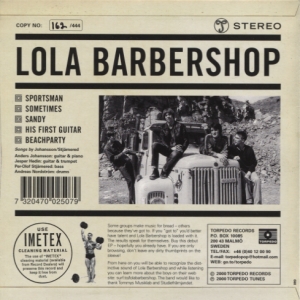 Lola Barbershop – Sportsman (back)