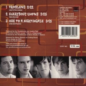 Pendletones - Problems (back)