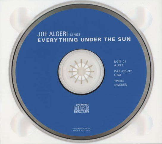 Joe Algeri - Everything Under The Sun