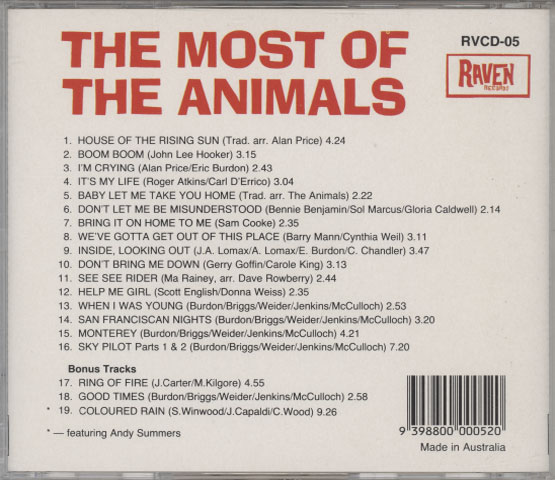 Animals - Most Of The Animals