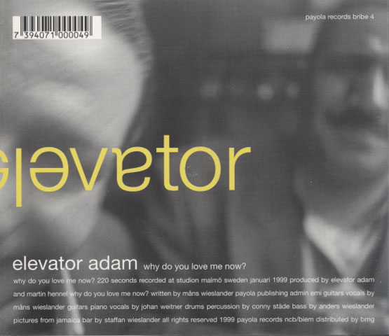Elevator Adam – Wednesday