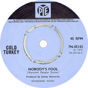Cold Turkey - Nobody’s Fool