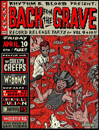 Back From The Grave - release party