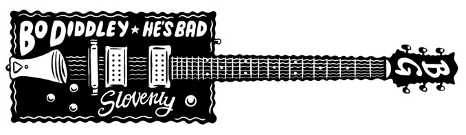 He’s Bad! sticker