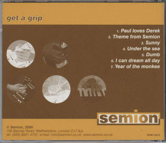Semion ‎– Get A Grip