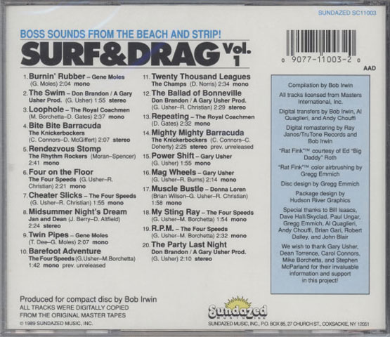 Various ‎– Surf & Drag Vol.1