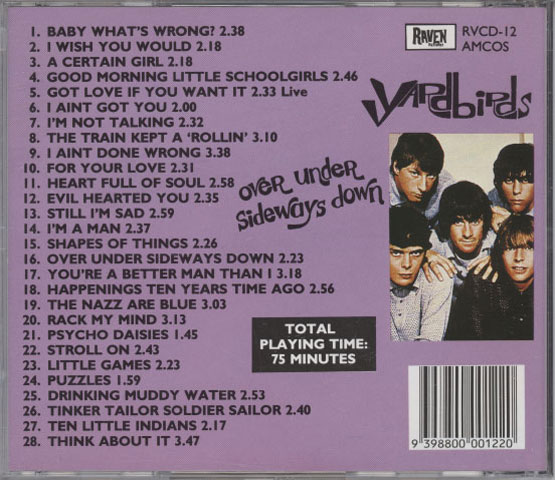 Yardbirds – Over, Under, Sideways, Down